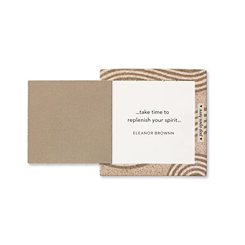 Compendium ThoughtFulls Pop-Open Cards — 2-Pack of Mindfulness, Live with Intention — 60 Pop-Open Cards, Each with a Different Message Inside
