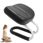 Engorgio Meditation Bench Black, Adjustable Height Meditation Chair, Kneeling Meditation Stool, Seiza Chair, Prayer Bench with Cushion for Home Studio Portable Non-Slip Yoga Stool.
