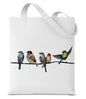 Aesthetic Canvas Tote Bag for Women，Cute Double-Sided Pattern Shoulder Bag