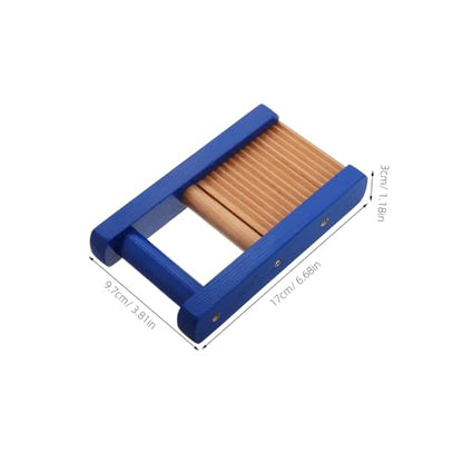 Toddmomy Wooden Scraper Board Safe and Musical Instrument for Early Education Promotes Creativity and Group Play Classrooms and Daycares