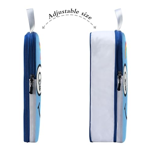 Reusable 3 Piecing Packing Travel Bag Polyester Folding Closet Organizer, Lightbulb Inspired Look (3 Set) - color: Lightbulb Inspired Look