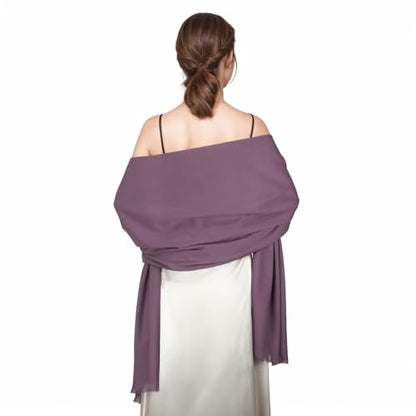 Shawl Wraps for Women Pashmina Shawls and Wraps for Evening Dresses Large Soft Scarf Winter Scarf Wedding Shawl… - color: Purple