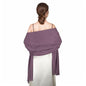 Shawl Wraps for Women Pashmina Shawls and Wraps for Evening Dresses Large Soft Scarf Winter Scarf Wedding Shawl… - color: Purple