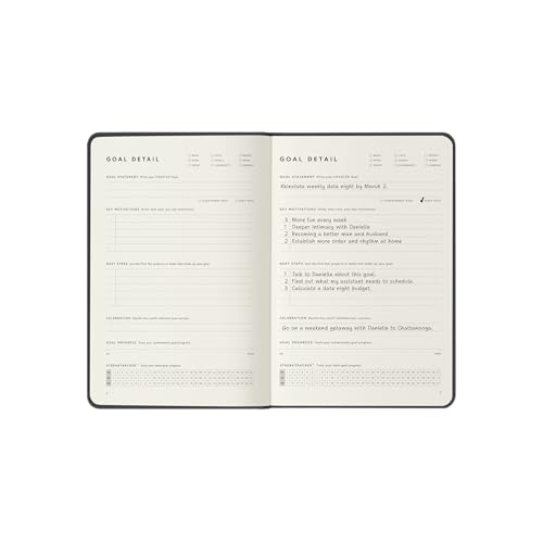 Full Focus Gray Linen Planner by Michael Hyatt - The #1 Daily Planner to Increase Focus, Eliminate Overwhelm, and Achieve Your Biggest Goals - Hardcover - color: Grey