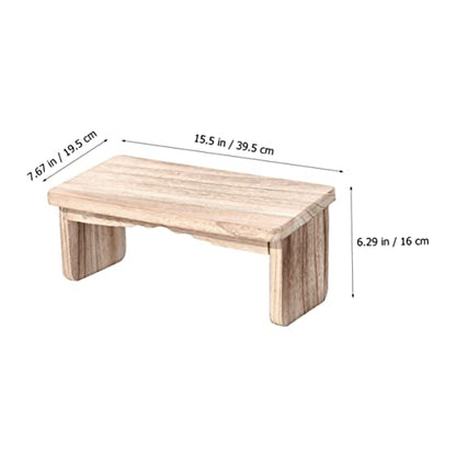 Wooden Meditation Stool Portable Foldable for Yoga Meditation Non-Slip m