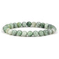 Cherry Tree Collection - Small, Medium, Large Sizes - Gemstone Beaded Bracelets For Women and Men - 6mm Round Beads - color: Burma Jade, size: Medium