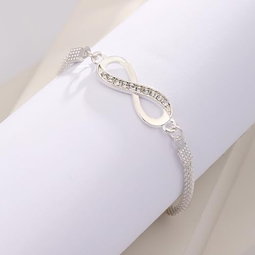 Minimalist Stackable Bracelet for Women, Dainty Silver Chain for Daily Wear & Elegant Christmas Gifts - style: Style1