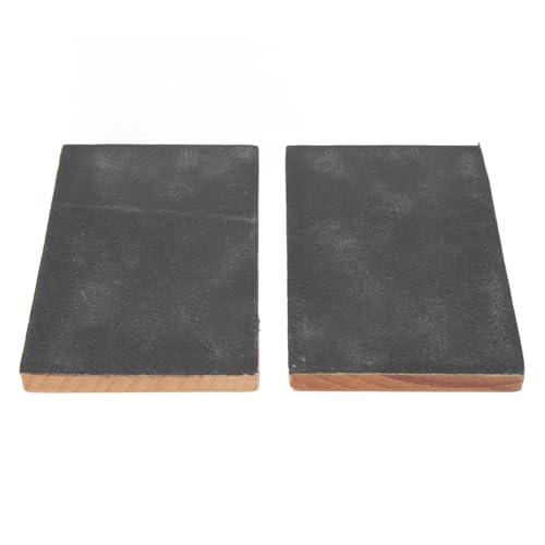 KIMISS 1 Pair Musical Sand Block 10x6cm Wooden Instrument Music Ornaments for ' Rhythm and Percussion Performance