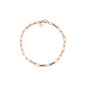 Filigree Stainless Steel Necklaces, Bracelets and Jewelry Sets, Modern Design Jewels, Fashion Accessory for Women, Adjustable Length, Layer Look, Gold, Silver and Rosegold - color: Roségold