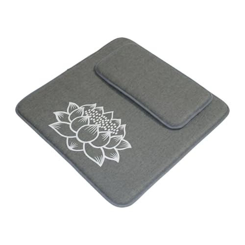 Meditation Cushion Floor Pillow Traditional Square Japanese Tatami Mat Seating Pad Yoga Cushion for Outdoor Living Room Gifts, Gray, 80x80cm - color: Gray, size: 80x80cm
