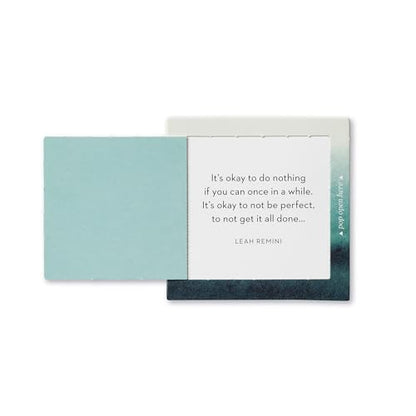 Compendium ThoughtFulls Pop-Open Cards — 4-Pack of Embrace Calm, Mindfulness, Live with Intention, Grateful – 120 Pop-Open Cards, Each with a Different Message Inside - color: Calm, Mindfulness, Intention, Grateful