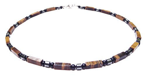 STRESS ANXIETY Beaded Necklaces for Men, Healing Crytal Positive Affirmation Meditation Enlightenment Spiritual Gifts