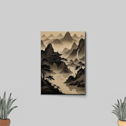 Japanese Wall Art, Minimalist Wall Art, Neutral Abstract Art, Modern Minimalist, Zen Wall Art, Zen Printed Wall Art, Japanese Art Print, Art Print, Print
