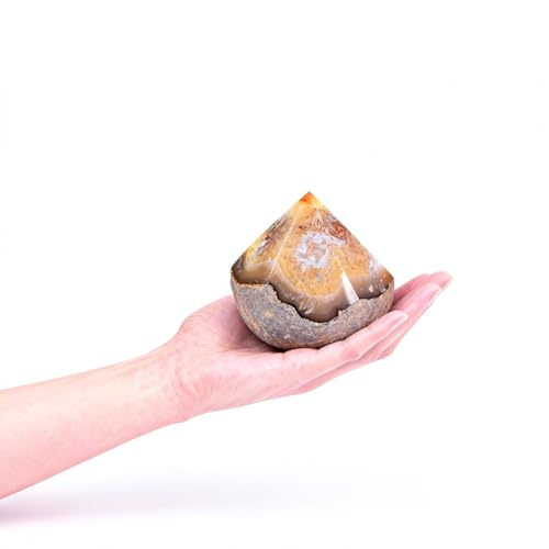 Natural Agate Wand Stabilizer Stone Medium Irregular Pillar 1.1-1.7Lbs for Spiritual Grounding Feng Shui Astrology Altar - color: Natural, size: 1.1-1.7 Pound