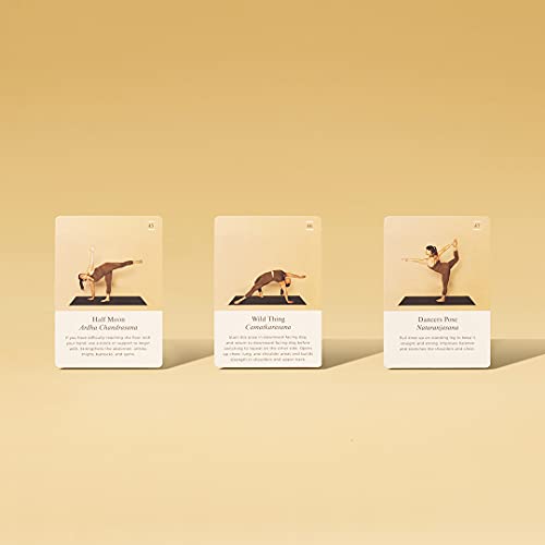 Yoga Cards | Mindfulness Gifts & Yoga Gifts | Beginners Deck of Cards | 52 Mindfulness Card Set with Poses & Meditation Activities | Self Care Gift