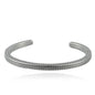 Handmade 925 Sterling Silver Bangle Bracelet Simple Silver/Gold Adjustable Cuff Bangles Durable Stainless Steel bracelet for Men &Women Daily Jewelry Gift for Anniversary Birthday Gift - color: Bangle-23