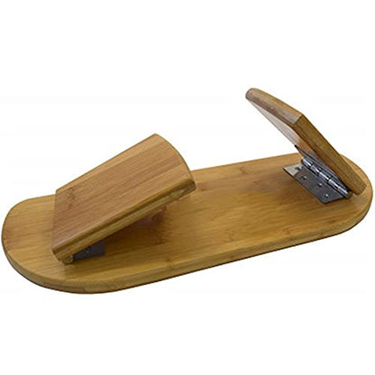 Meditation Bench, Foldable Meditation Bench, Wooden Meditation Table, Kneeling seat on The Floor, Suitable for Meditation Posture/Fitness Bench/A / 50 * 19 * 16cm