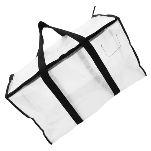 Happyyami Extra Large Storage Bag for Relocation Heavy Duty Waterproof Portable Storage Solution for Bedding and Sundries for Travel and Organizing