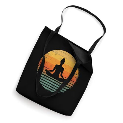 Vintage Meditation Tote Bag