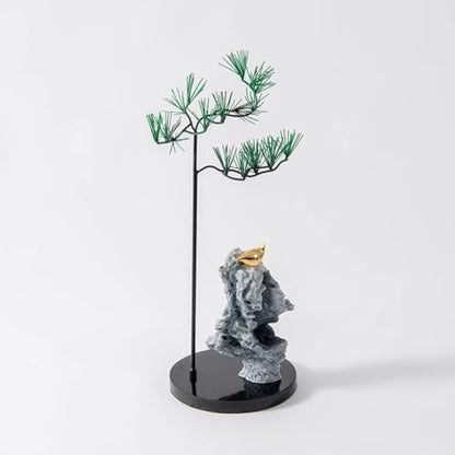 Home Decoration Desk Ornament Chinese Zen Stone Ornaments Men's Desk Decoration Study Shelf Tea Table Bookcase Decoration Statuette for Your Desk - Bookshelf - Dinning Tabl