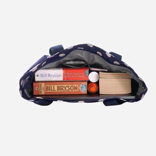 GAENMESN Women's Lightweight Waterproof Tote Bag Durable Designer Handbag with Zipper Travel Commute Everyday Use - color: Dots