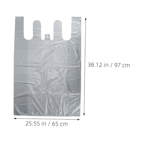 SOLUSTRE 10pcs Large Storage Bags Duffel Bags for Moving Quilt Storage Hooks Heavy Duty Trash for Home