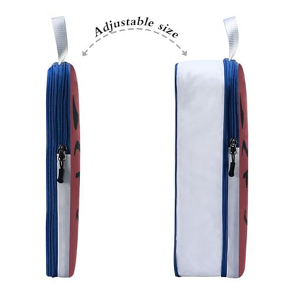 3 Piecing Packing Travel Bag Polyester Closet Storage Organizer, Mischievous Devil Look (3 Set) - color: Mischievous Devil Look