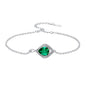PELOVNY Celtic Knot Bracelet for Women 925 Sterling Silver Infinity Gemstone/Birthstone Bracelets Birthday Christmas Jewelry Gifts for Mom Daughter Wife - color: 01-Celtic-May Birthstone