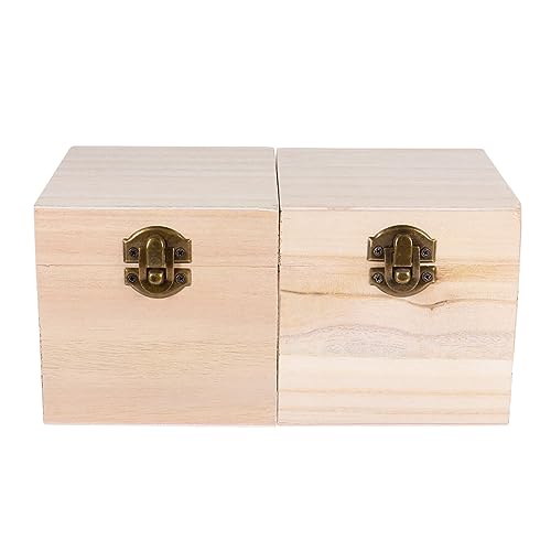 Cabilock 1set Vintage Storage Boxes Simple Retro Packing Boxes for Jewelry Keepsakes and Home Decor Natural for Versatile Organization