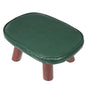 Prayer Kneeler with PU Leather Cushion, Wooden Prayer Bench with Solid Wood Legs, Thick Padded Kneeling Stool for Home Prayer & Meditation