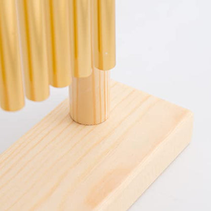 ENNBOM 20 Note Chime Wind Chime 20 Bars Instrument Percussion with Mallet (Gold)