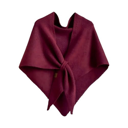 Women's Solid Color Shawl - Pashmina Shawl Wraps Women Knitted Shawls and Wraps Cardigan Cape Wool Sweater Shawl Scar - color: #01
