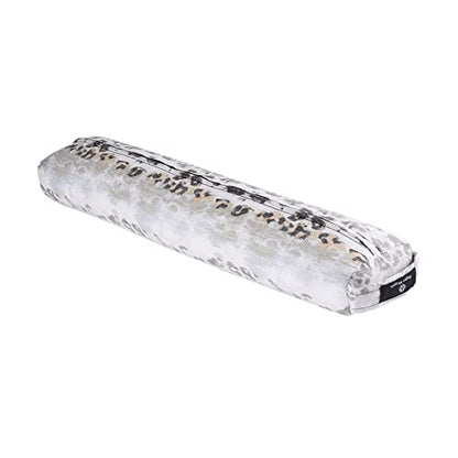 Hugger Mugger Pranayama Yoga Bolster - Very Firm, use Under Length of Spine for Deeper Breathing or Under Ankles, Handmade in The USA - color: Wild Sky