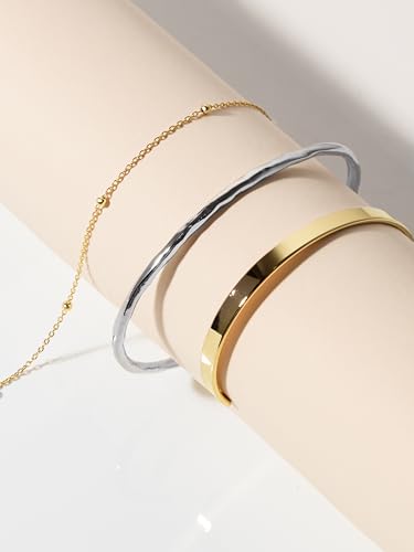 SINGULARU Gold Minimalist Bracelet