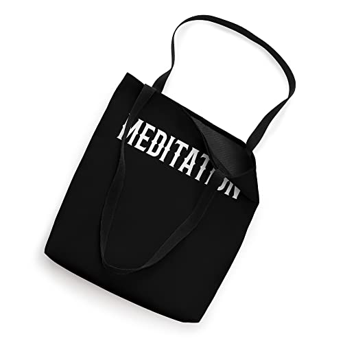 Meditation Teacher Simple & Classic Meditation Design Tote Bag