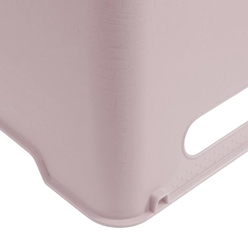 Keeeper Storage Box with Textured Surface, Plastic, Grey, 6 l - color: Gray, size: 6 l
