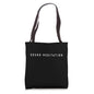 Sound Meditator / Sound Meditation Beginner Modern Font Tote Bag