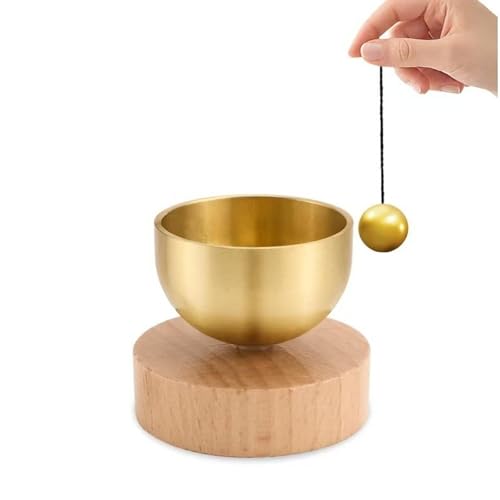 Mini Singing Bowls Set,Portable Sound Bowl Handcrafted For Yoga, For Yoga, Meditation, Relaxation,Mindfulness. Unique Spiritual Gifts for Women and Men