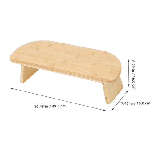 Mipcase Meditation Stool Foldable Non-Skid Kneel Stool Compact Portable Yoga Bench for Home and Travel