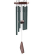 Small Green Wind Chimes for Outside, Tuned Soothing Melody, Sympathy Chimes for Mom/Housewarming, Outdoor Decoration - size: 28"GR