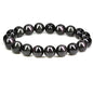 Keleny Fashion Crystal Man Women Stretch Bracelet 10mm Round Beads Rock Jasper 7 Inch Unisex - color: AAA Grade Rainbow Obsidian