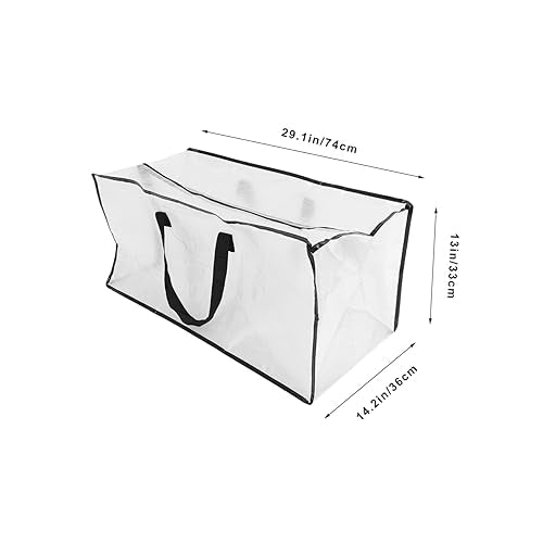 BESPORTBLE Capacious Storage Bag for Moving Travel and Household Quilt Bag Smooth Zipper