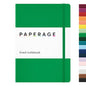 PAPERAGE Lined Journal Notebook, Hardcover Journal for Women & Men, 160 Pages, (5.6 in x 8 in), College Ruled Journaling Notebook for Work, School Supplies & Note Taking, (Green) - color: Green, style: A. Lined