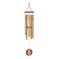 Hamsa Meditation Chimes for Relaxing Sound Healing, 2-YEAR WARRANTY - color: Bronze, style: Hamsa