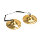Tingsha Cymbals Tibetan Meditation Bells 6.5cm Yoga Awakening Bells Meditation Chime Bells for Sound Therapy- D