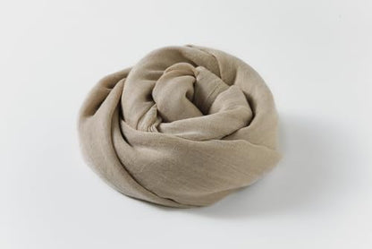 Pashmina Shawl Party Wraps Evening Dress Bridesmaid Long Cotton Scarves for Wedding - color: Khaki 32