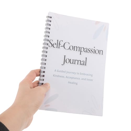 ZUNOXAZ Self-Compassion Journal: Gratitude Journal for Women Personal Growth - Guided Writing Notebook - Diary Notebook with Prompts for Mindfulness and Reflection