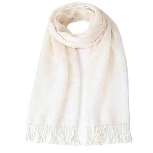 Thin Fashion Scarves for Women Spring Summer Sunprotection Lightweight Large Scarf Shawls Fall Neck Warm Wraps - color: Beige-thin