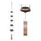 SumDirect Wind Chimes for Outside, Temple Windchimes with 5 Red Copper Bells, Feng Shui Decor for Patio Lawn Garden Home & Outdoor Art (Temples) - size: Temples