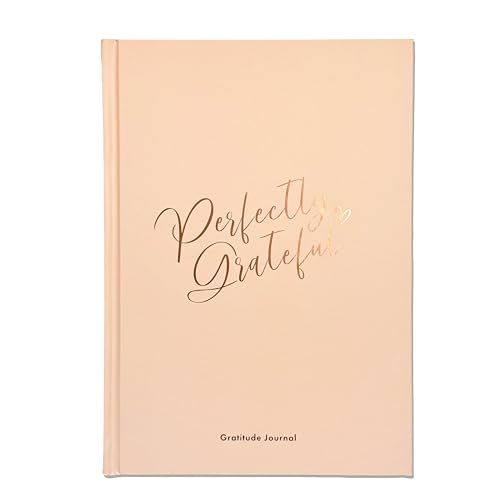 Gratitude Journal - For Gratitude and Daily Reflections - Selfcare Journal for Women and Teenagers - Reduce Stress and Overwhelm. Peach Blush by Perfect Planner Company - color: Peach Blush